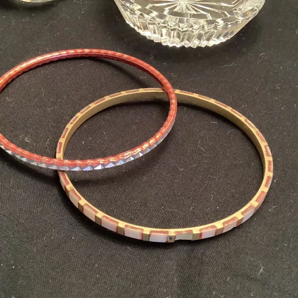 Set of 2 Bangle Bracelets - Picture 2 of 6